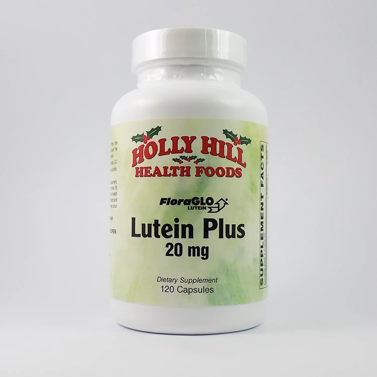 Holly Hill Health Foods, Lutein Plus For Vision Sizeupport With FloraGLO, 120 Capsules