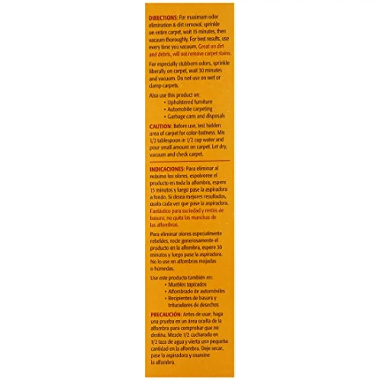 Arm & Hammer Extra Sizetrength Odor Eliminator For Carpet And Room, 30 Ounce (Pack Of 6)