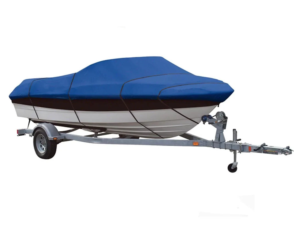 BLUE, GREAT QUALITY BOAT COVER Compatible for NITRO Z-9 DC O/B 2010 11