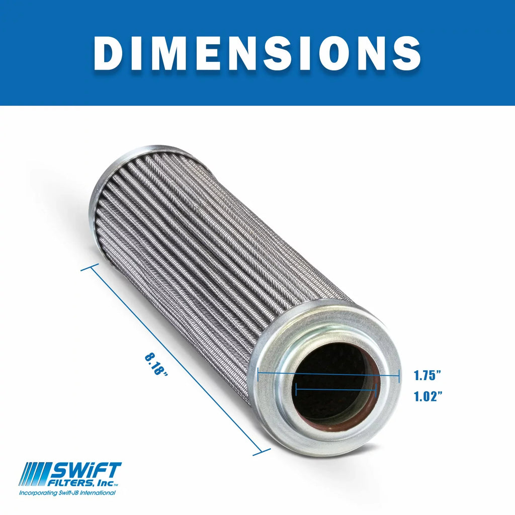 Direct Interchange for TAISizeEI KOGYO P-T-3-8C rtridge Filter Element Microglass Construction 12 Micron