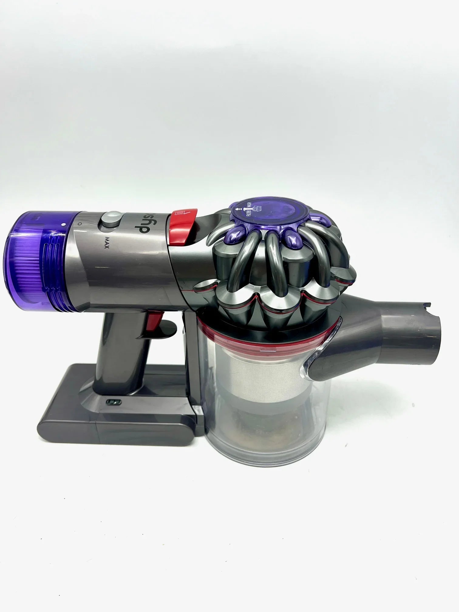 Open Box Dyson V8 Origin Extra Cordless Vacuum Cleaner 393848-67-02 - NICKLE BLUE