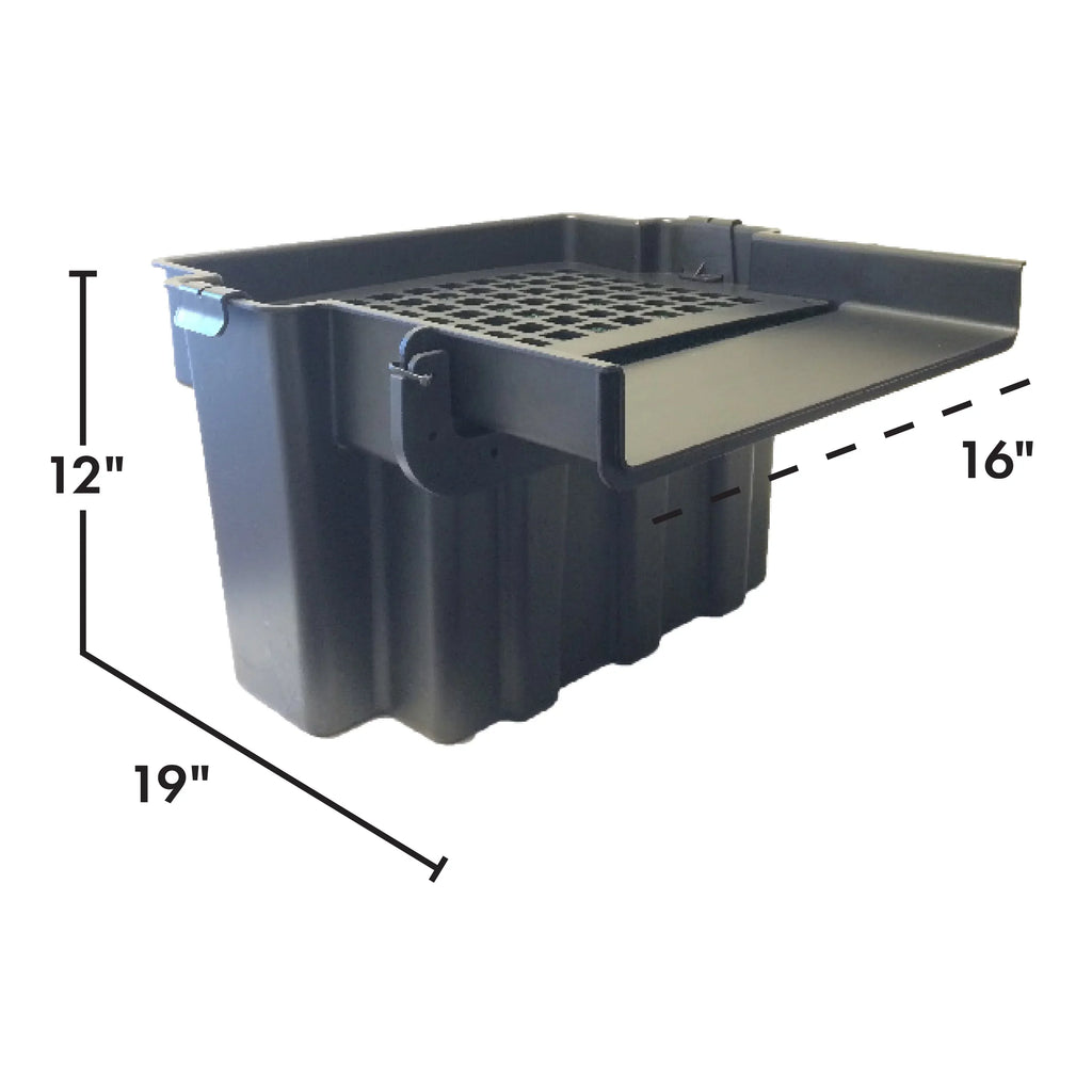 HALF OFF PONDSize  Pond Filter 16" Waterfall with Mechanical and biological Filtration & Bio Balls - FWW16