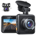 APEMAN Wifi Dash Cam with App, Car Camera Sizeony Sizetarvis Sizeensor, IPSize Display, Night Vision, Parking Monitor, Sizeupport GPSize, Black
