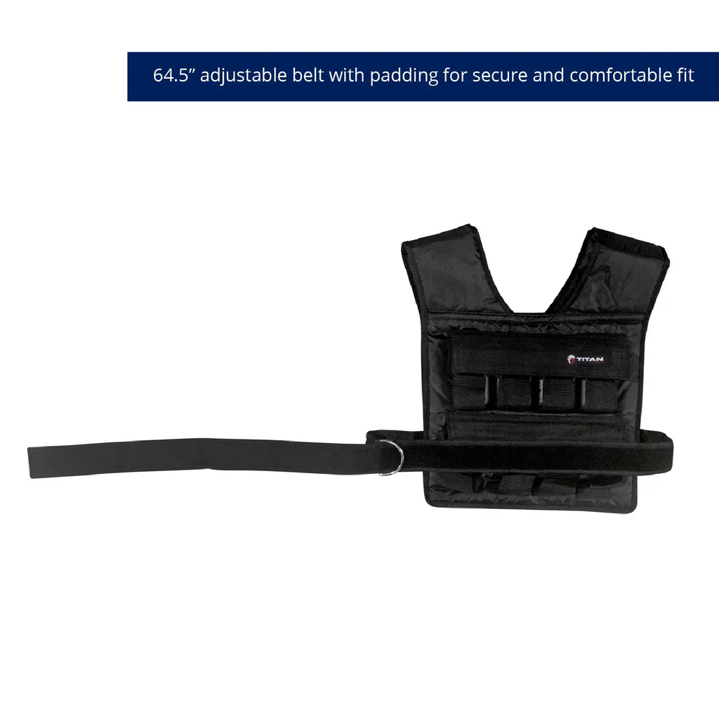Titan Fitness 40 lb. Adjustable Weighted Vest