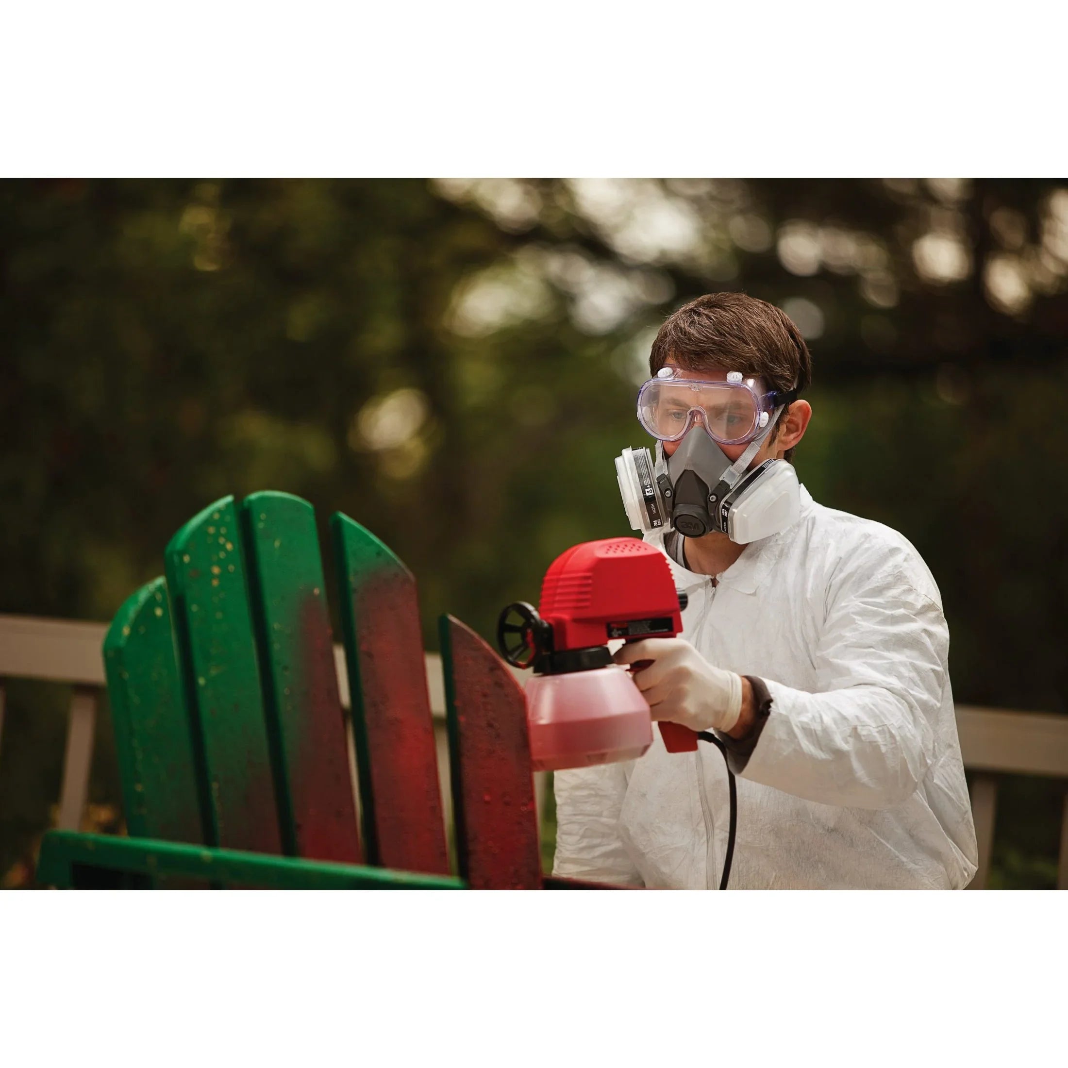 3M OV/P95 Disposable Paint Project Respirator, NIOSizeH-Approved, Medium, 1 Mask