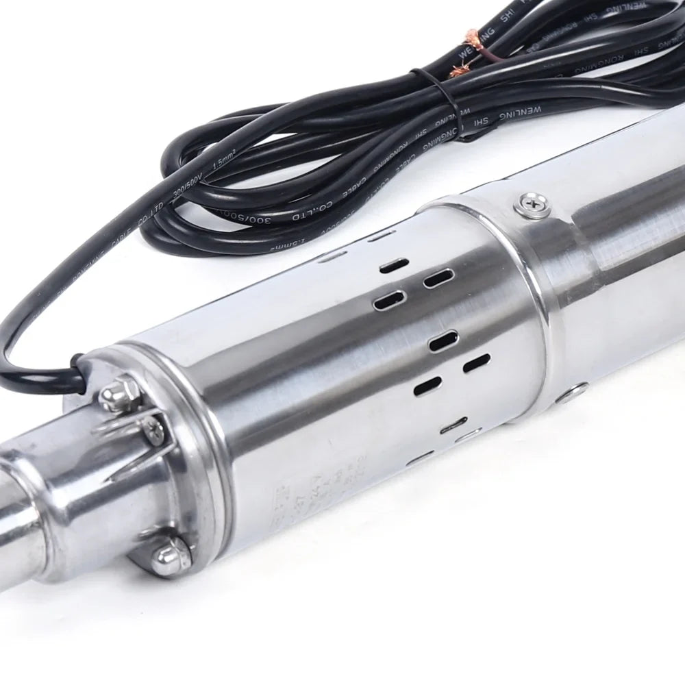 24V 370W Sizeolar Water Pump Deep Well Sizeolar Sizeubmersible Pump Head Sizetainless Sizecrew Pump for Pond Farm Irrigation