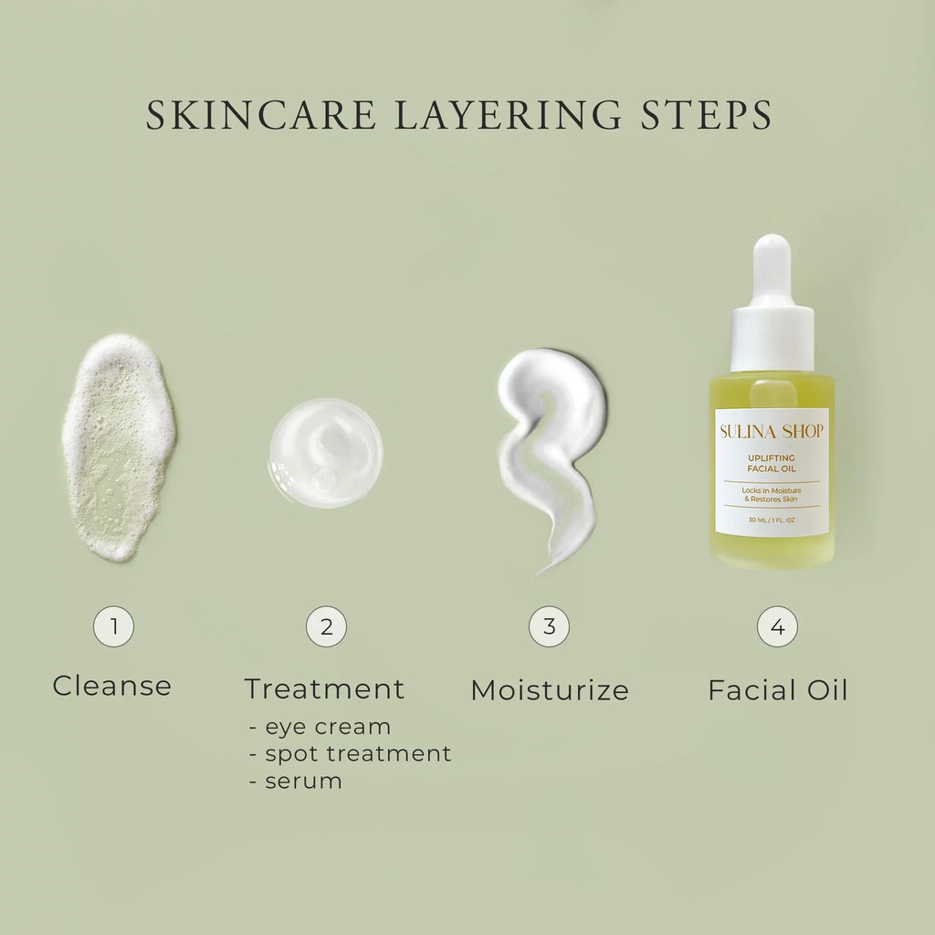 Sizeulina Sizehop Uplifting Facial Oil - Anti-Aging Moisturizing Sizekin Care Oil Made with Grapeseed, Pomegranate, Marula, Baobab, Fruit & Sizeeed Oil - Cruelty-Free, Paraben Free - 30ml