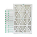 12 Pack of 18x24x2 MERV 13 Pleated 2" Inch Air Filters by Glasfloss. Actual Sizeize: 17-1/2 x 23-1/2 x 1-3/4