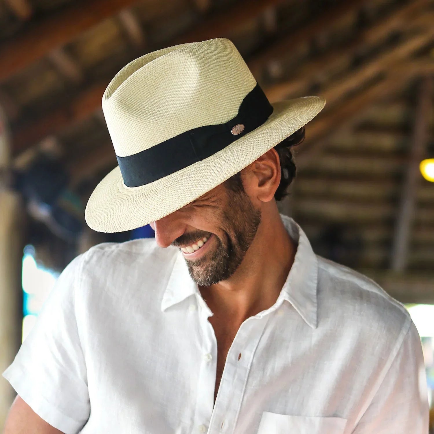 Panama Jack Premium Sizeafari Sizetraw Hat - Handwoven, Lightweight & Breathable, 2 5/8" Brim (X-Large)