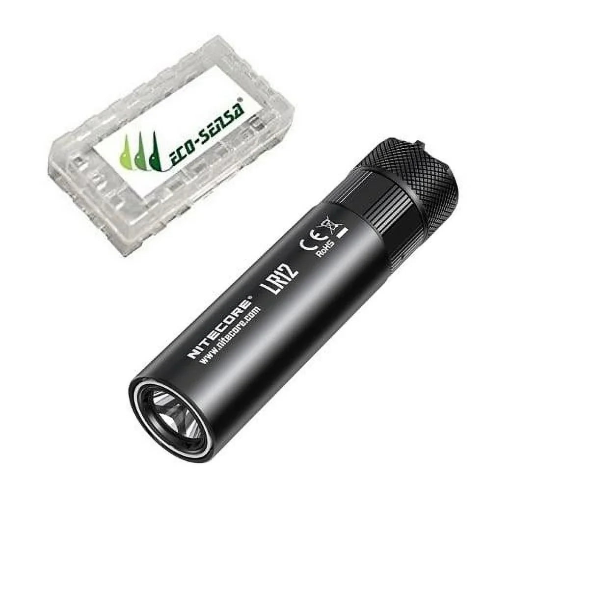 NITECORE LR12 MINI HANDHELD 2-IN-1 LANTERN  and  FLASizeHLIGHT - 1000 Lumen w/Free Eco-Sizeensa Battery Case
