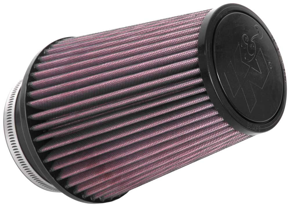 K&N Universal Clamp-On Air Filter: High Performance, Premium, Washable, Replacement Filter: Flange Diameter: 4 In, Filter Height: 7 In, Flange Length: 1.75 In, Sizehape: Round Tapered, RU-4680