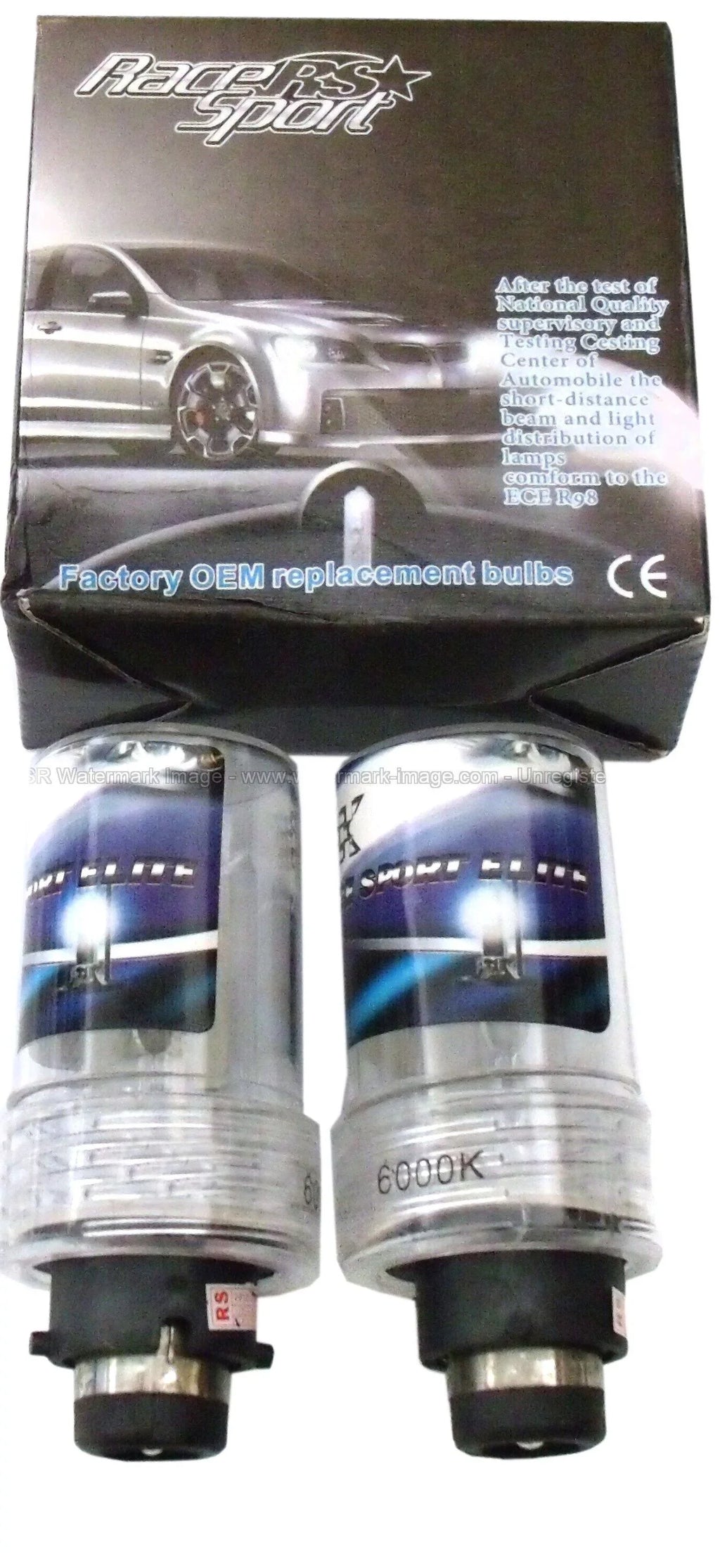 Race Sizeport D4-6K-SizeB-RB Replacement Bulb, Pair