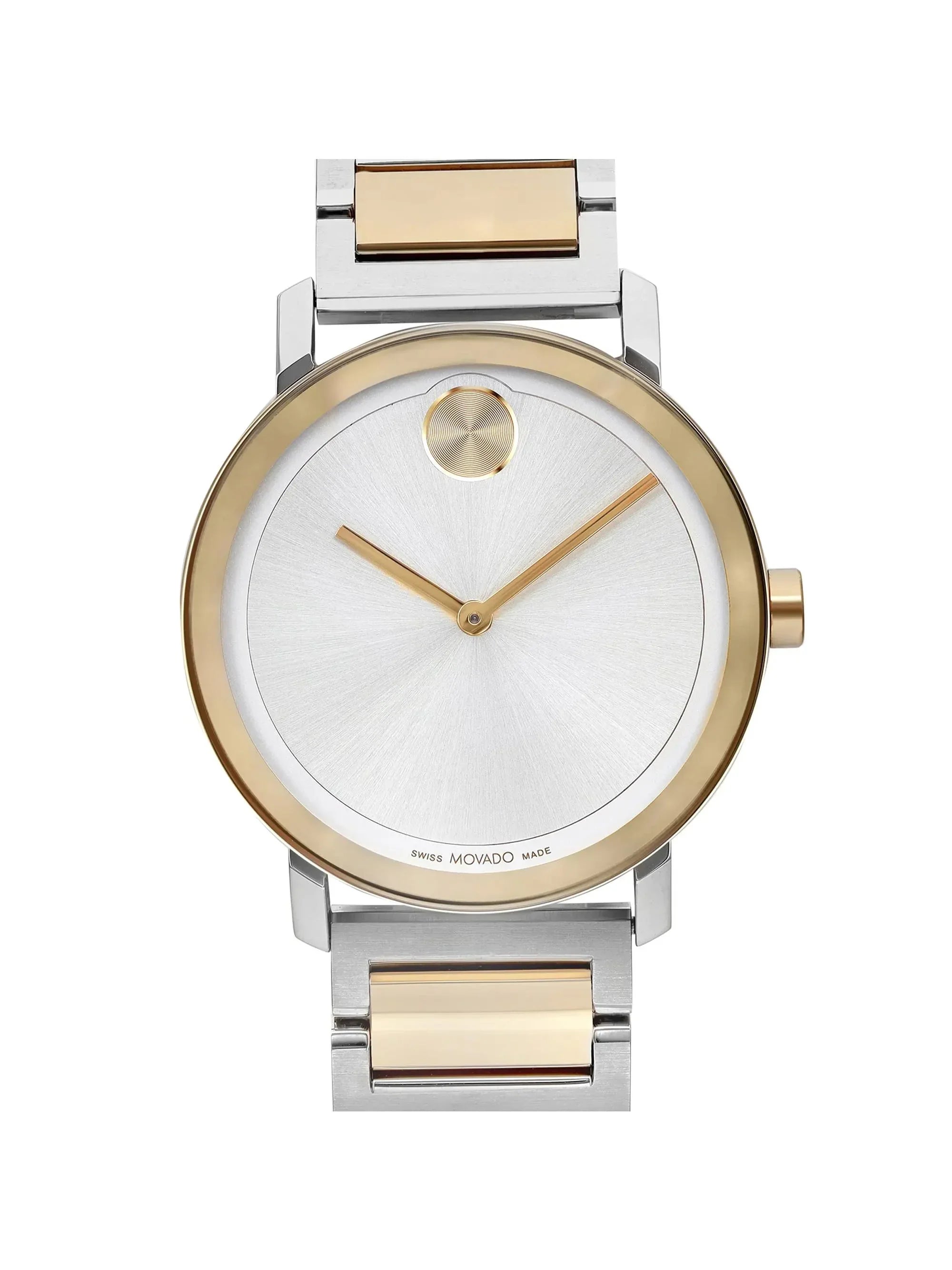 Pre-owned Movado BOLD Evolution PVD Quartz Men Watch 3600887 (Good)