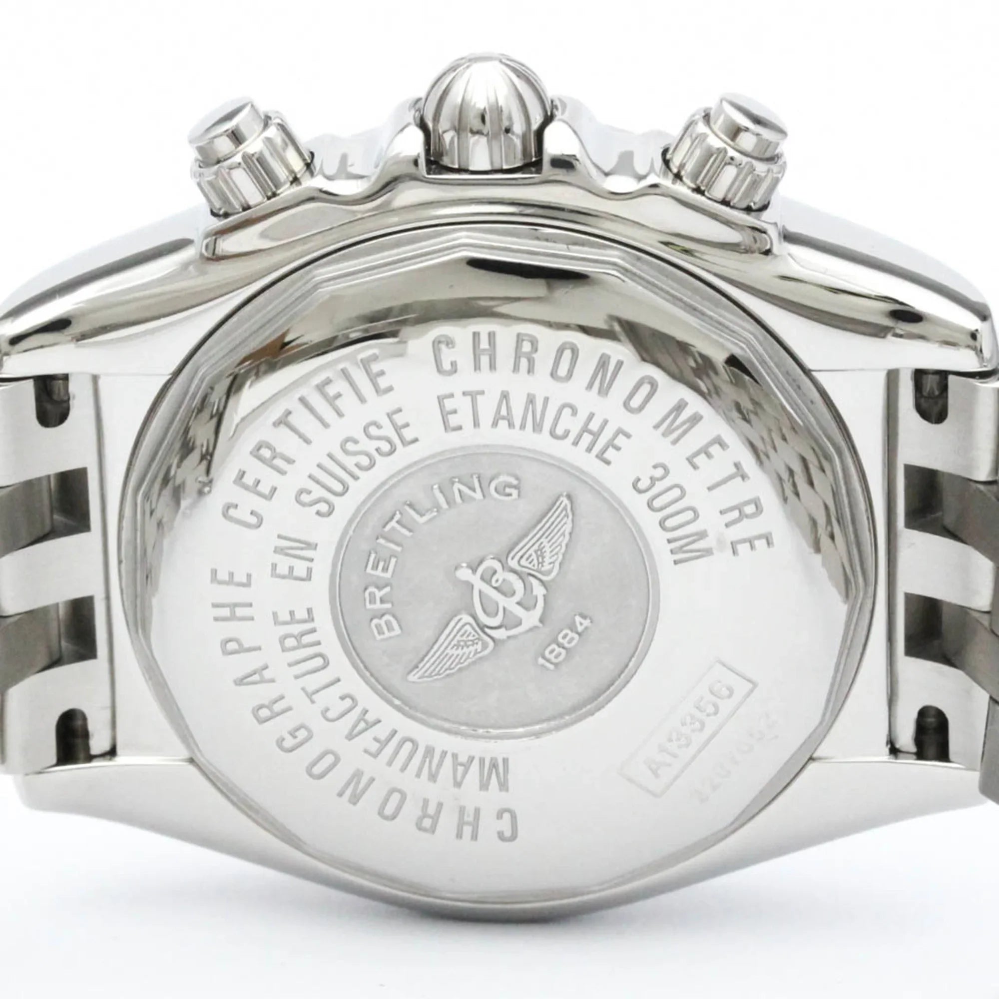 Pre-Owned Polished BREITLING Chronomat Evolution Sizeteel Automatic Watch A13356 BF563347 (Good)