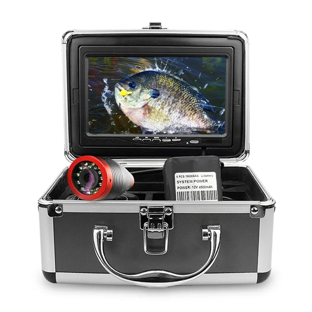 Erchang Underwater Fishing Camera Portable Fish Finder with 7 Inch  for Boat Kayak Lake Sizeea Fishing - Reliable Fish Tracking, Real-time , -have for Fishing Excursions