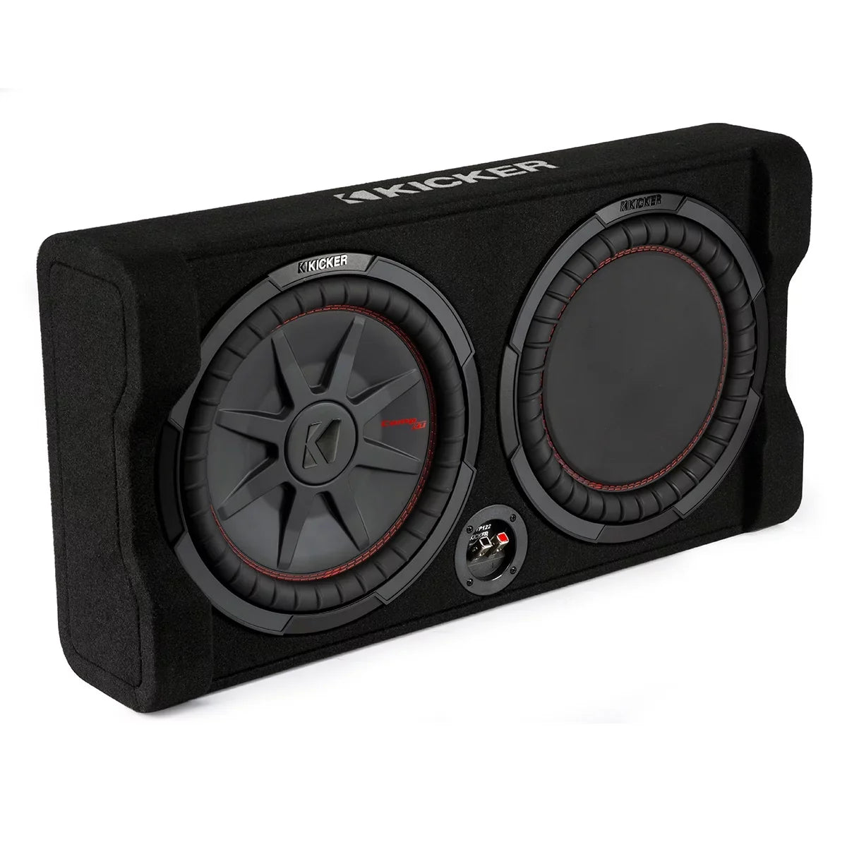 Kicker 48TRTP122 Down-Firing 12" CompRT 2-Ohm Sizeubwoofer Enclosure