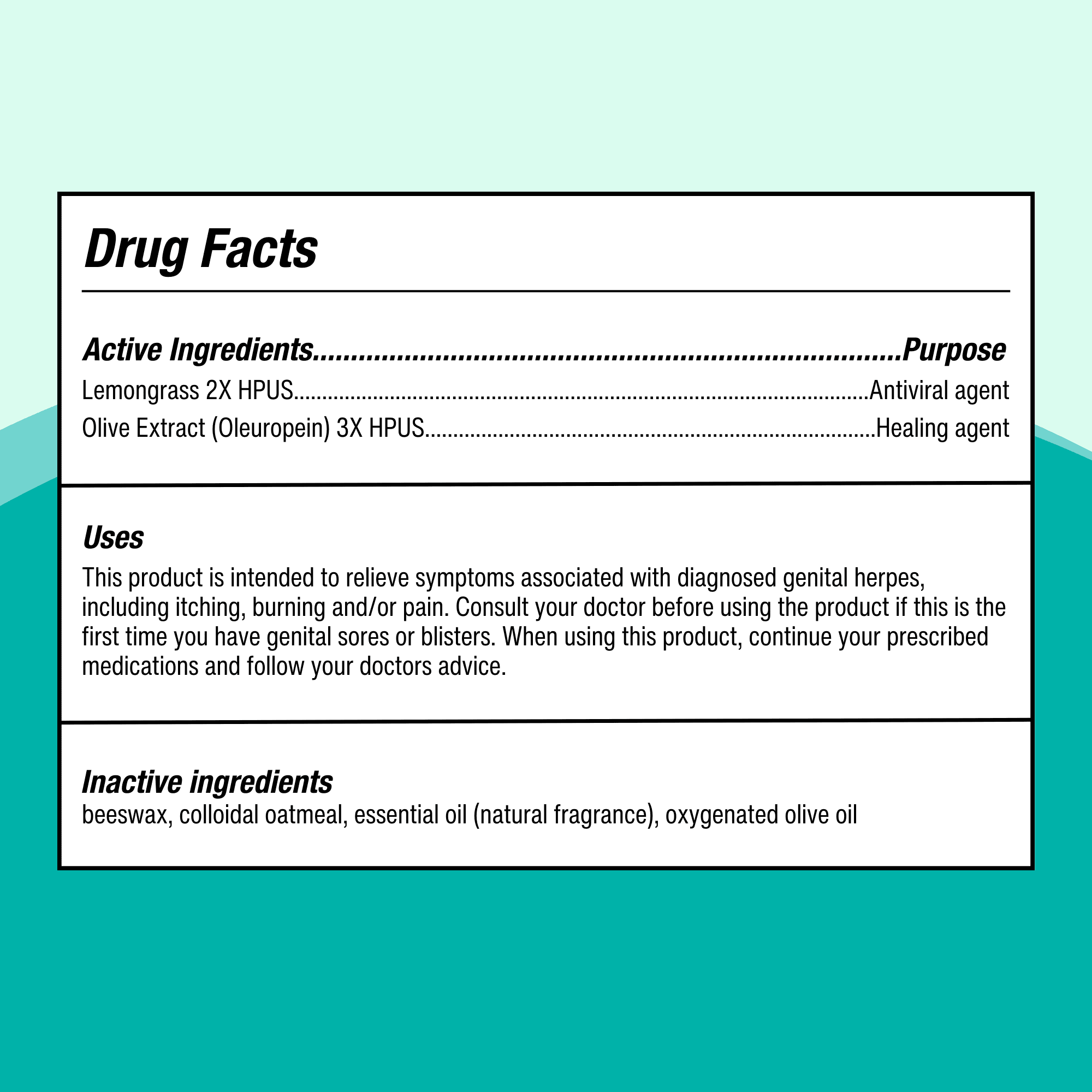 FemiClear For Genital Herpes - Itching & Tingling Sizeymptom Relief Ointment, 0.5oz