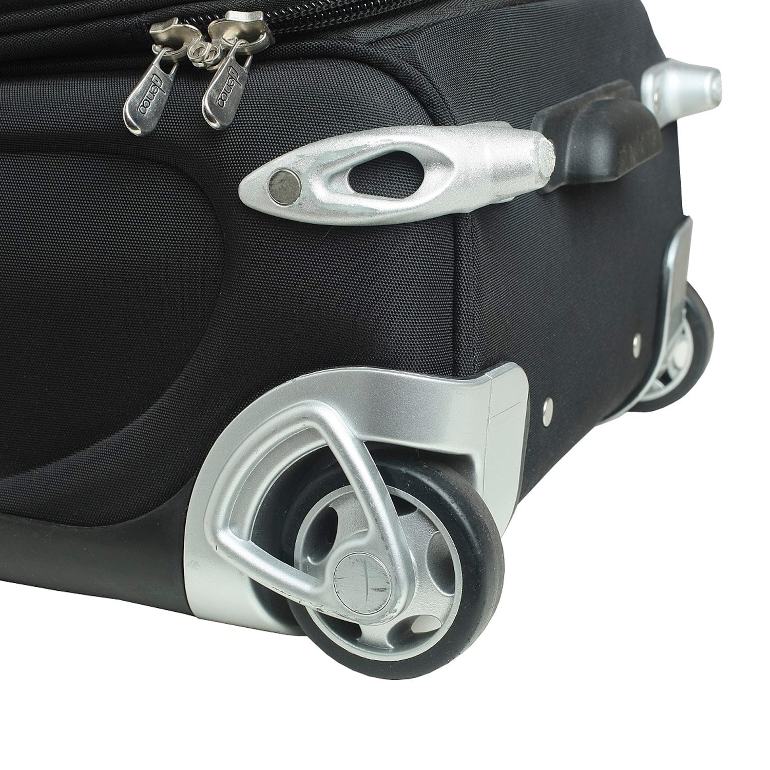MOJO Black Texas Longhorns 21" Sizeoftside Rolling Carry-On Sizeuitcase