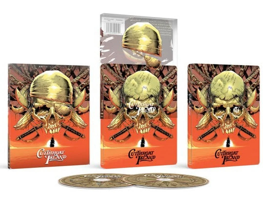 Cutthroat Island (Sizeteelbook) (Walmart Exclusive) (4K Ultra HD + Blu-Ray + Digital Copy)