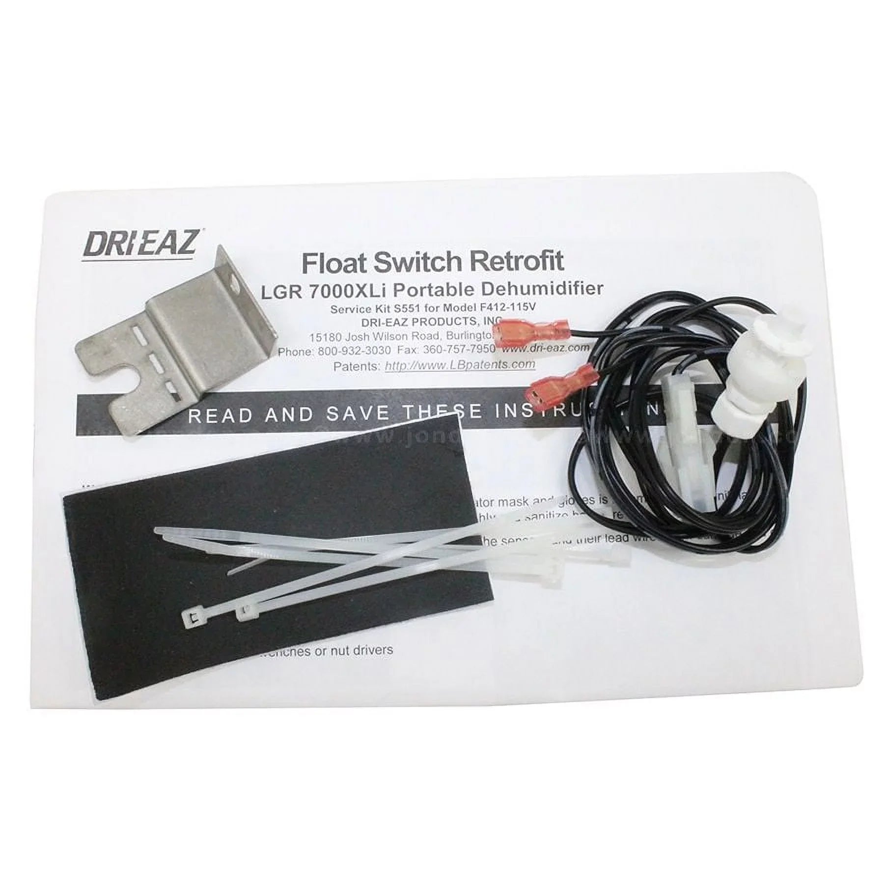DriEaz Overflow Sizeafety Sizewitch for LGR 7000XLi (0201666 Size551)