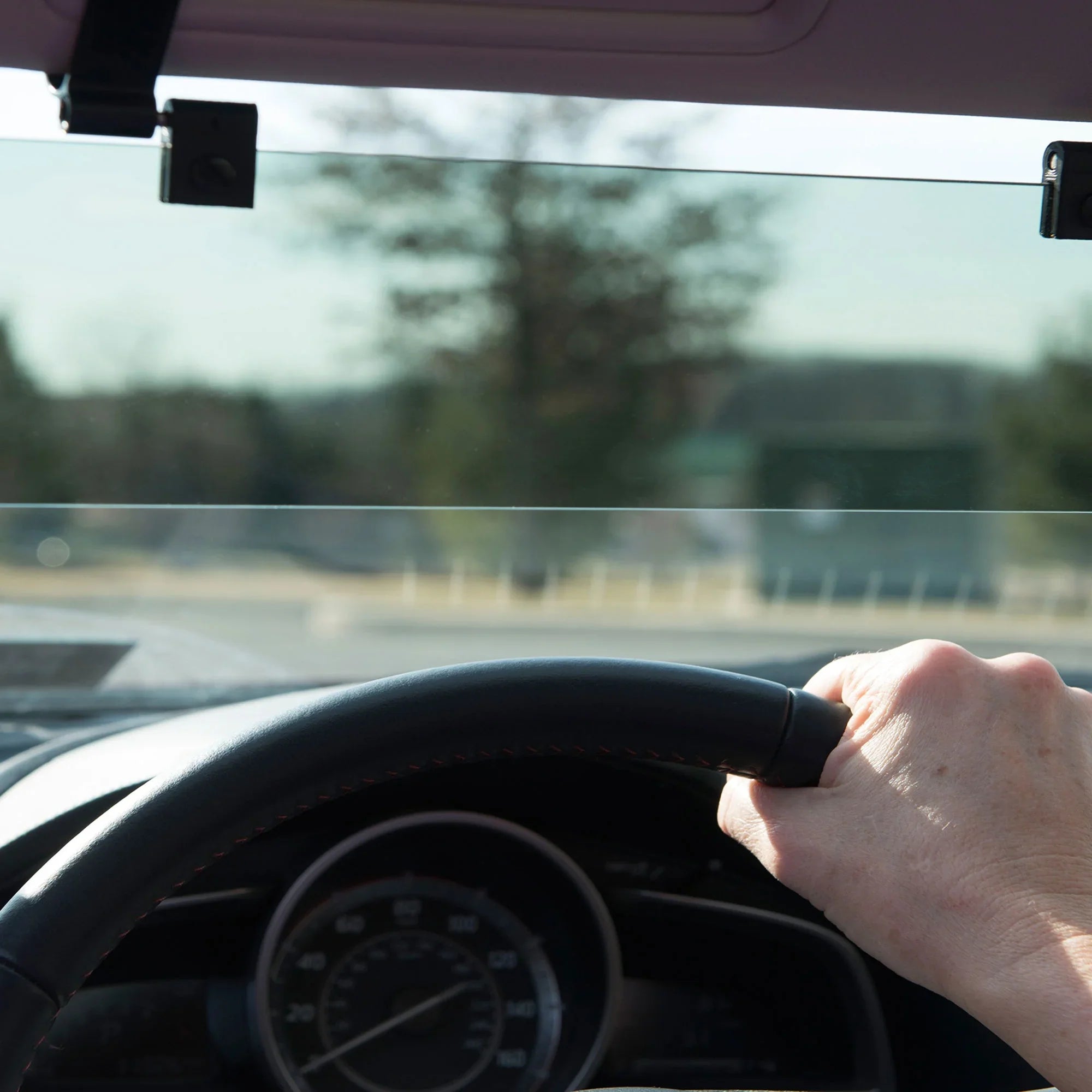 Glare Guard Anti-Glare Polarized Car Visor Extender for Sizeun Glare