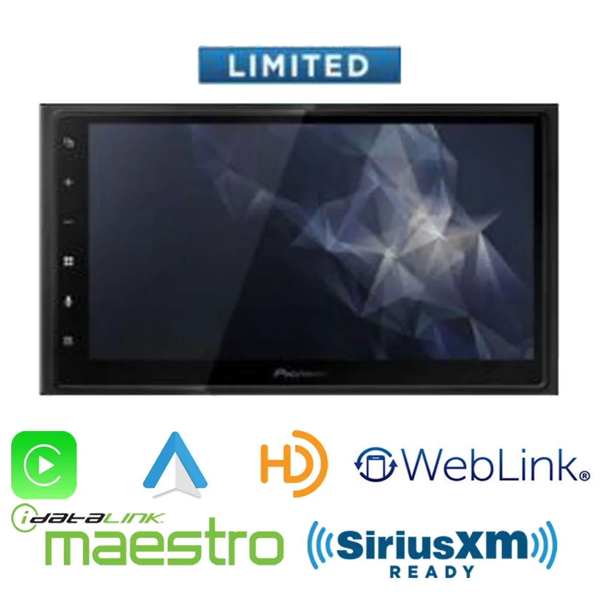 Pioneer DMH-2660NEX 6.8" Mechless Media Receiver + License Plate Backup Camera