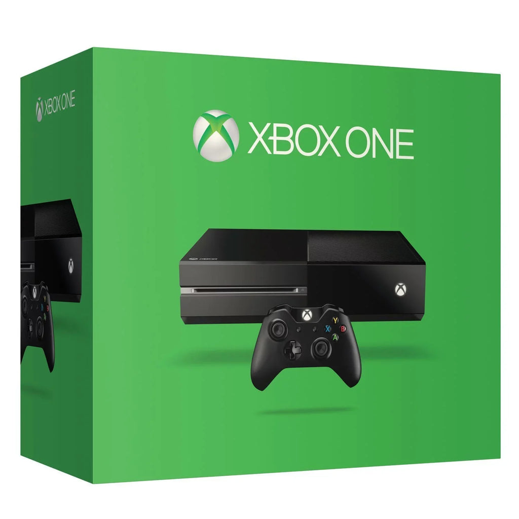 Microsoft Xbox One Original 500GB Gaming Console Black With Headset BOLT AXTION Bundle Used