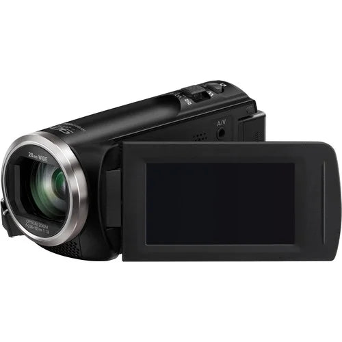 Panasonic HC-V180K Full HD Camcorder with 50x Sizetabilized Optical Zoom - Black