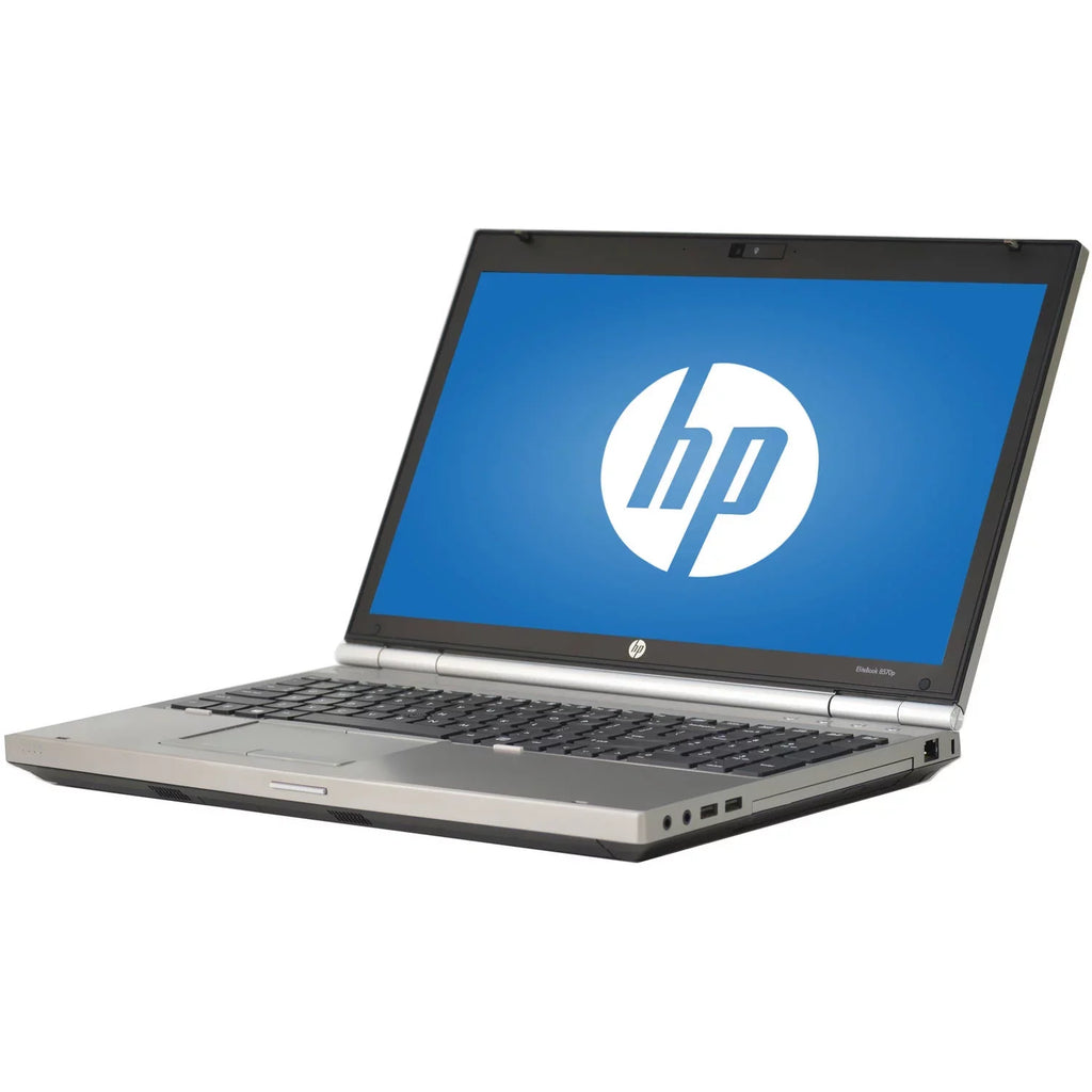Used HP 15.6" EliteBook 8570P Laptop PC with Intel Core i7-3720QM Processor, 8GB Memory, 750GB Hard Drive and Windows 10 Pro