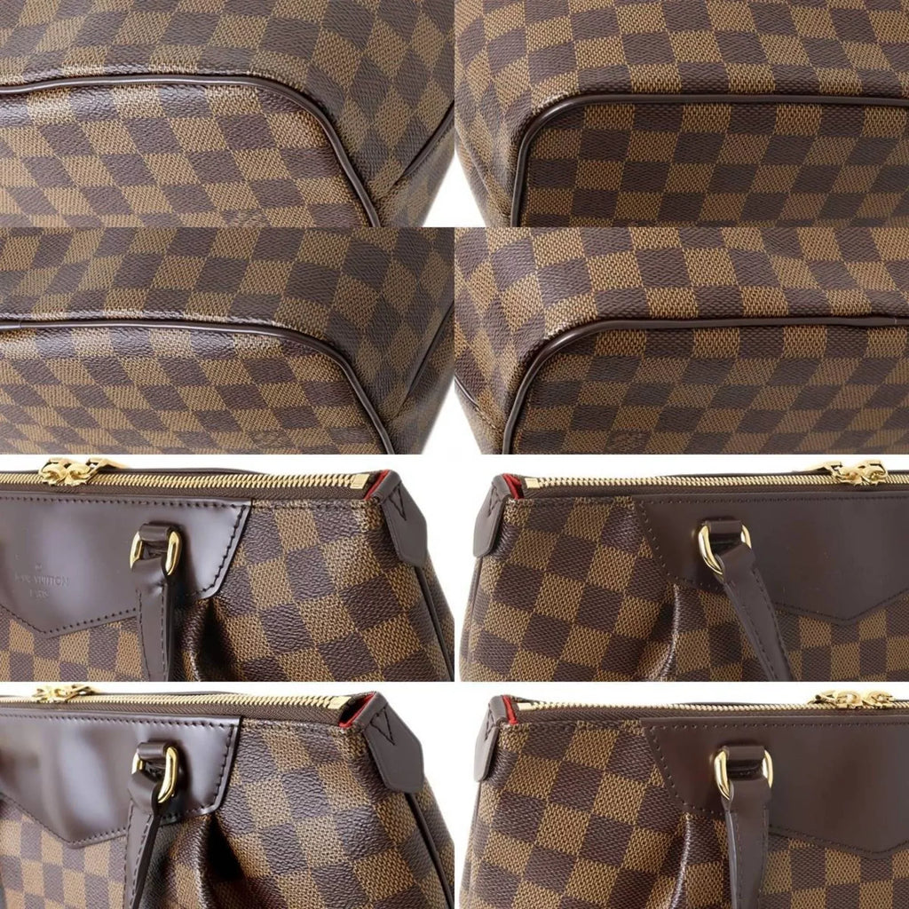 Pre-Owned LOUISize VUITTON/ Louis Vuitton Westminster PM handbag shoulder bag Damier Ebene N41102 (Good)