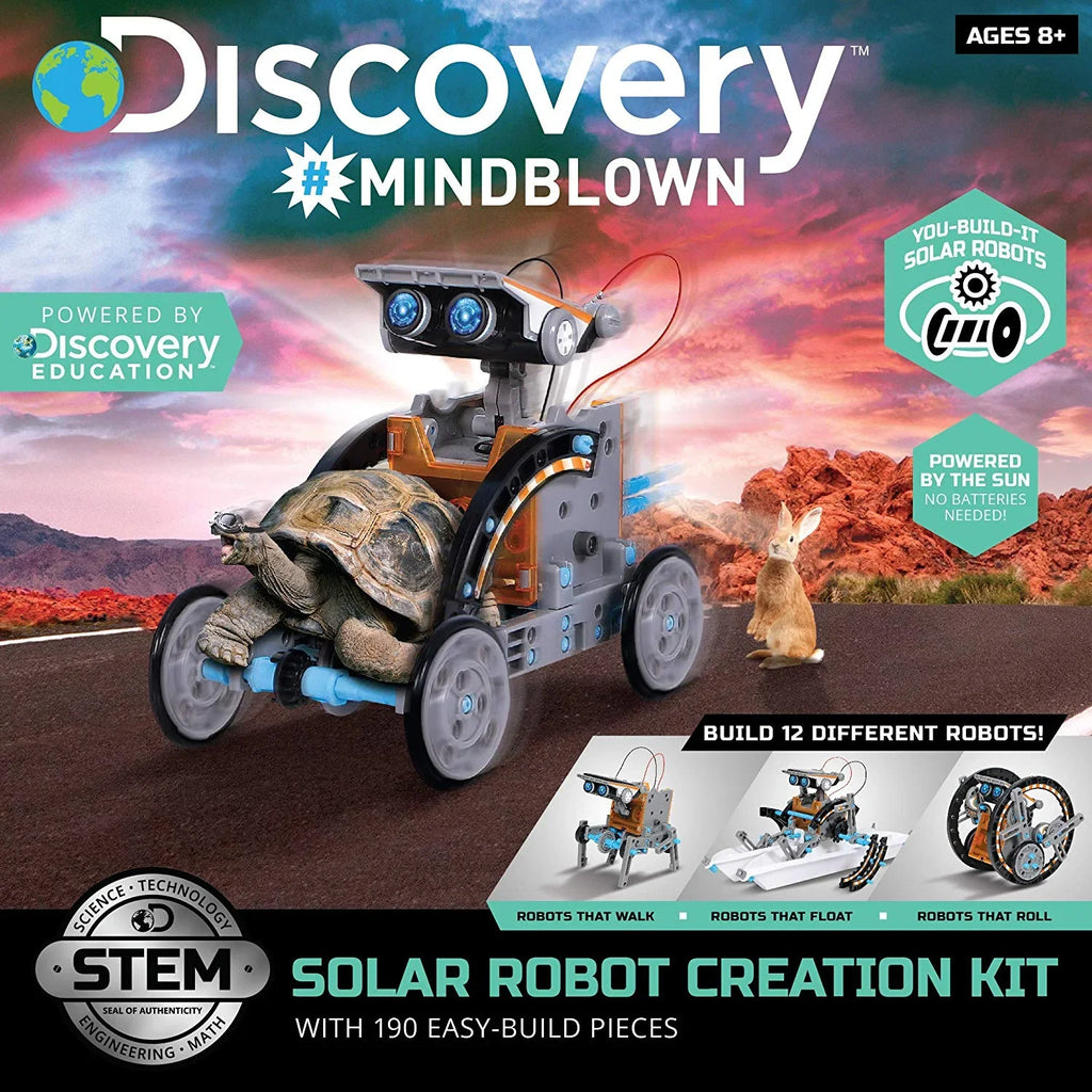 Discovery Kids Mindblown SizeTEM 12-in-1 Sizeolar Robot