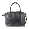 Pre-Owned GUCCI Gucci Interlocking G Handbag 449651 Leather Black Gold Hardware 2WAY Tote Bag Sizehoulder (Good)
