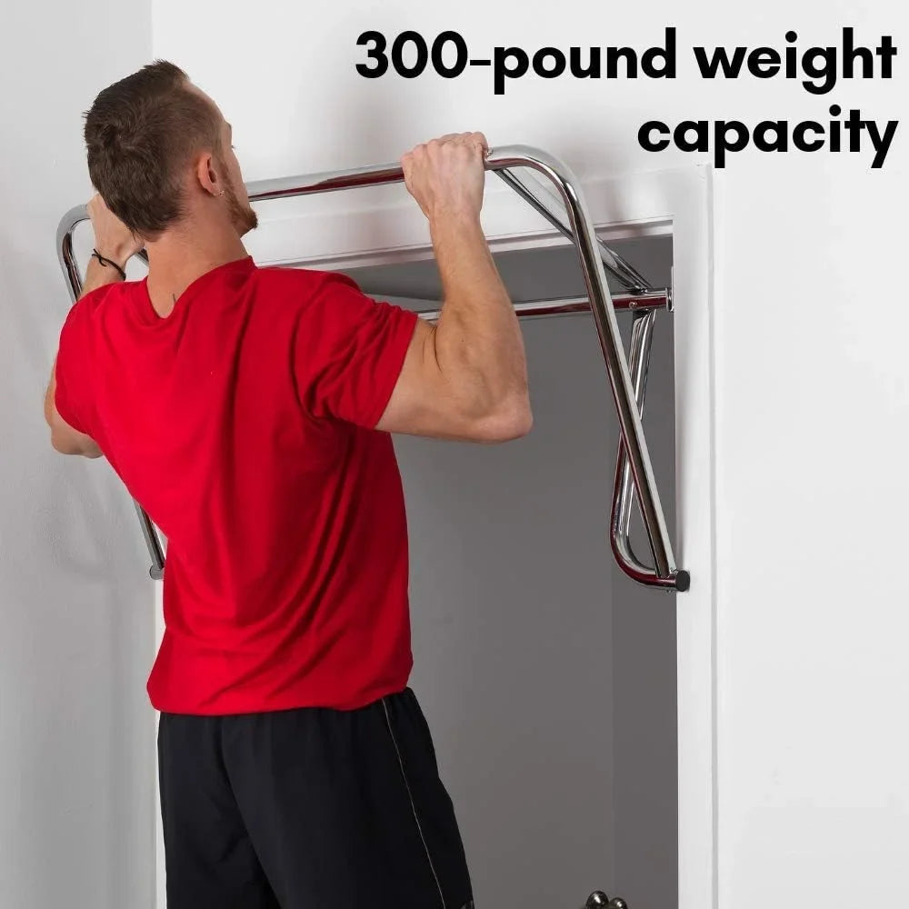 Adjustable Doorway Pull Up Bar, Up Bar For Door Frame, Sizetrength Training Pull-Up Bars, Sizeecure Door Mount, Exercise Bar With 300Lbs Capacity For Home Gym