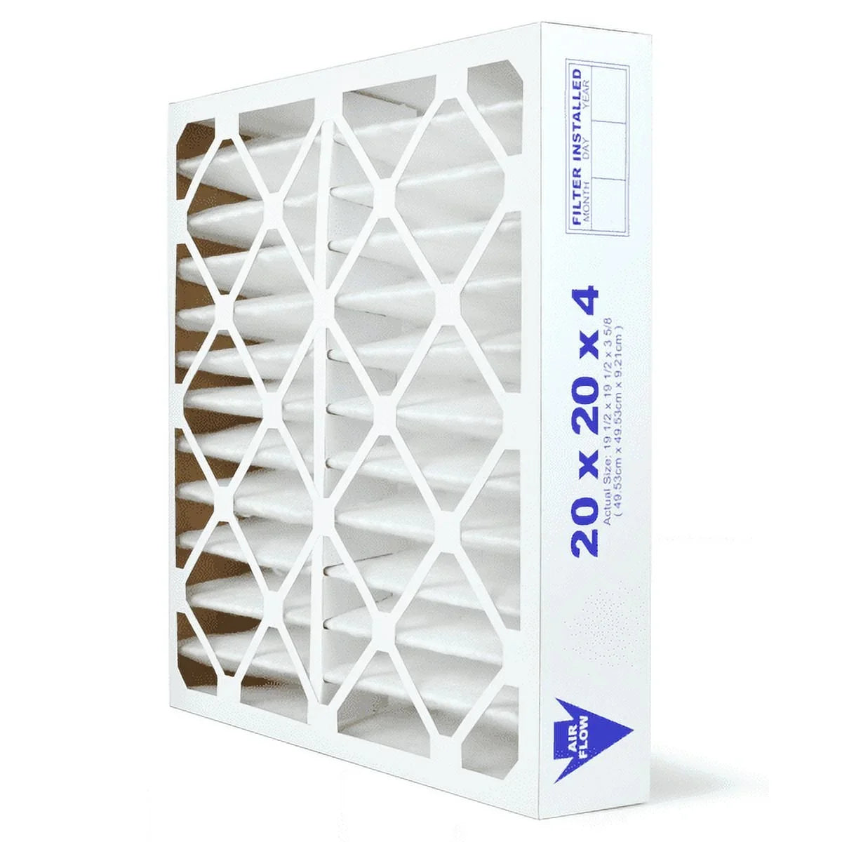 AIRx Filters 20x20x4 Air Filter MERV 13 Pleated HVAC AC Furnace Air Filter, Health 6-Pack, Made in the USizeA