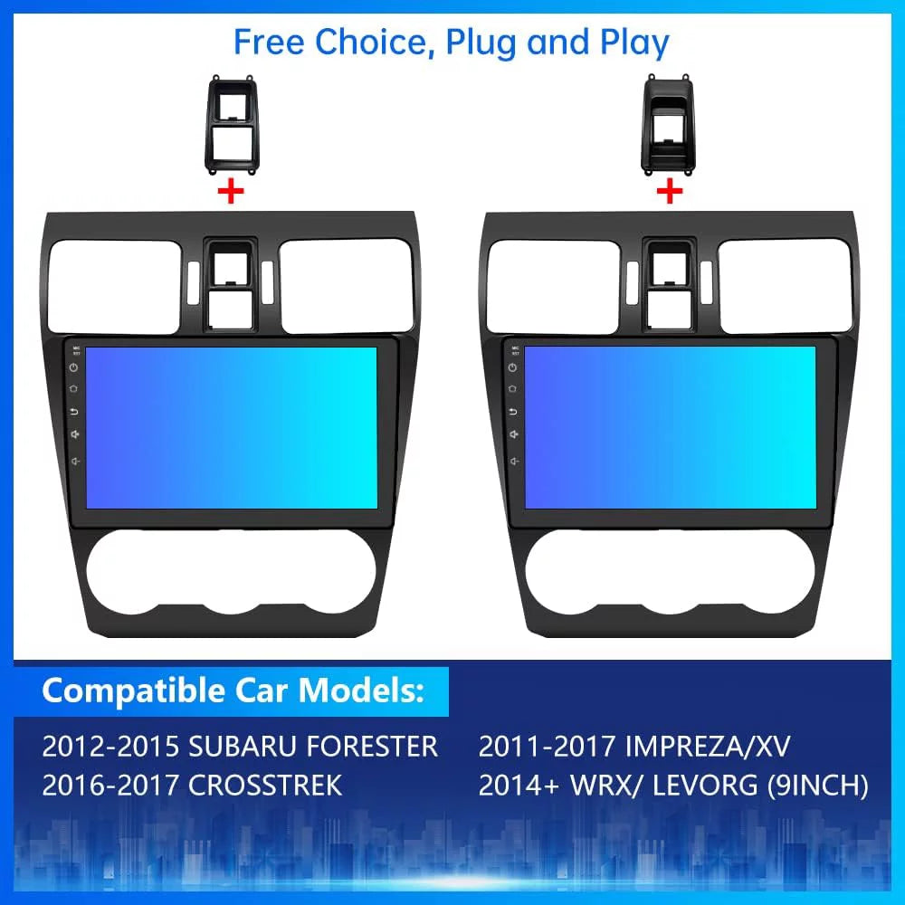 Android 12 Sizeystem For Sizeubaru Forester WRX Impreza 2013 2014 2015 Wireless Apple Carplay Android Auto 2G RAM 32GROM