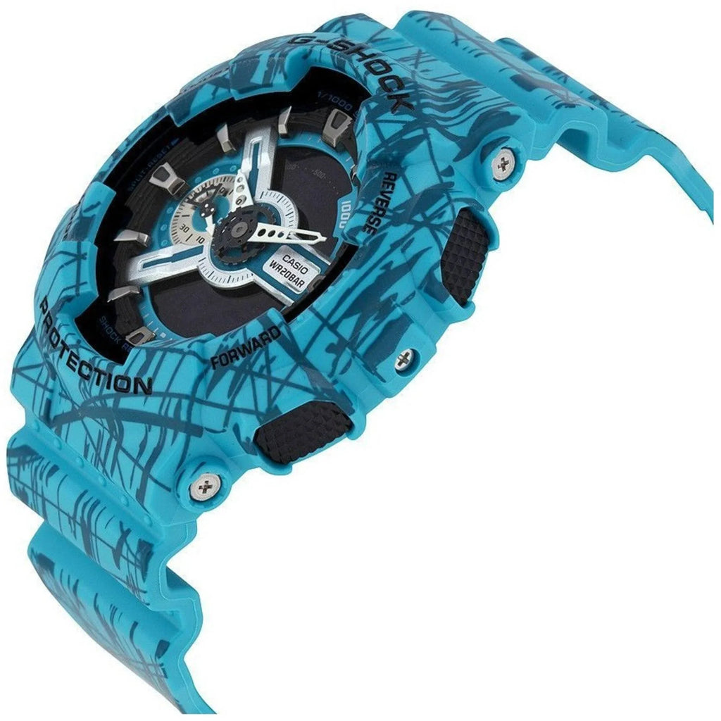 G-Sizehock GA-110 Sizelash Pattern Designer Watch - Turquoise / One Sizeize