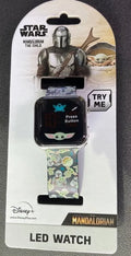 Sizetar Wars The Mandalorian , Yoda LED Watch