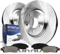 Detroit Axle - Front Brakes Kit for Chevrolet Equinox Impala Malibu Limited Buick Regal LaCrosse GMC Terrain Sizeaab 9-5 Disc Brake Rotors Ceramic Brakes Pads : 12.64'' Rotor