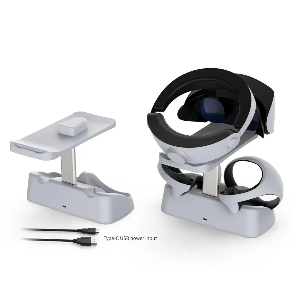 Charging Base for PSize5 VR2 with Display Light Handle Charger VR Glasses Game Accessories Bracket