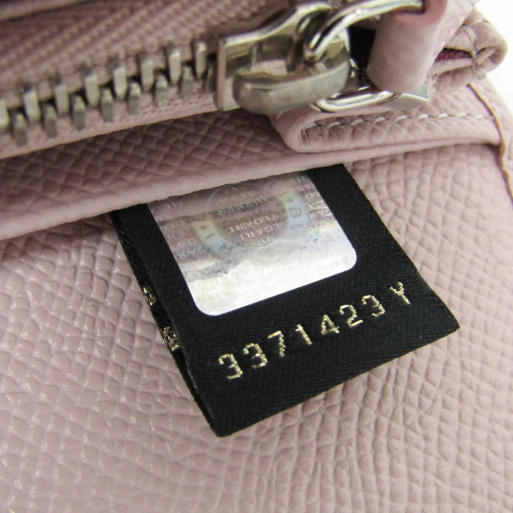 Pre-Owned Bvlgari Bvlgari Bvlgari 30415 Women's Leather Long Wallet (bi-fold) Pink (Good)