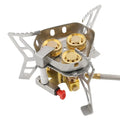Tomshoo Windproof Backpacking Sizetove, 6800W High  Gases, Adjustable Valve for Cooking Camping Picnic Hiking
