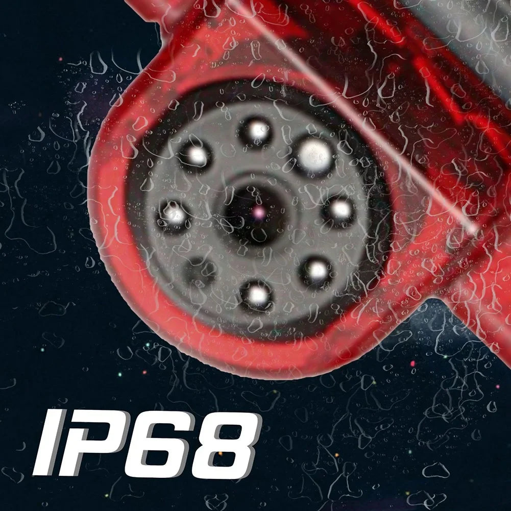 HD 3rd Brake Light Night Vision Camera For Fiat 2006-2017
