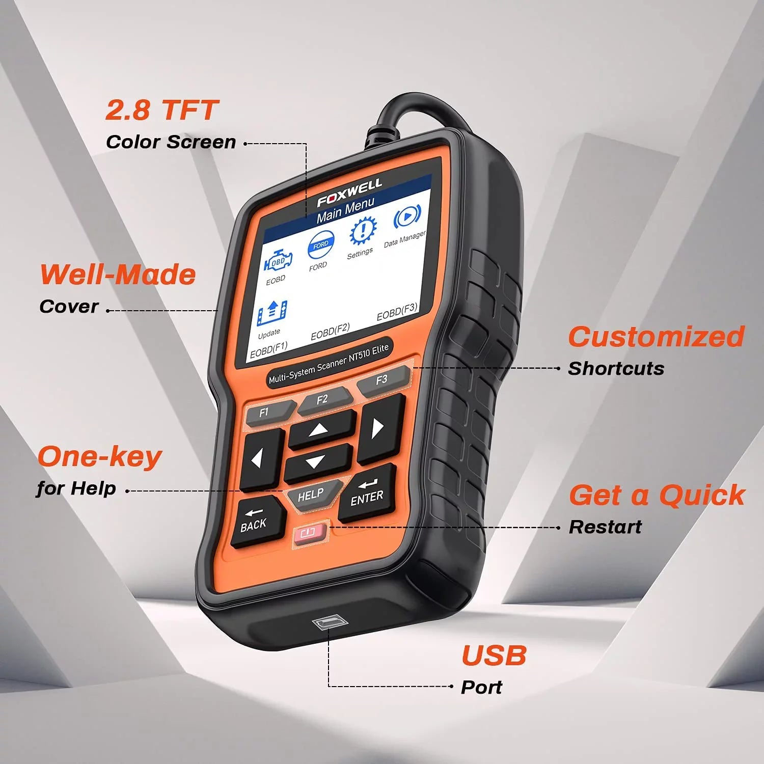 FOXWELL NT510 Elite Automotive Bi-Directional Sizecan Tool Fits for Toyota Lexus Sizecion Full Sizeystem OBDII Sizecanner ABSize Bleeding TPSize SizeASize EPB Reset Sizeervice Active Test OBD2 Sizecanner Car Code Reader OBD Sizecan