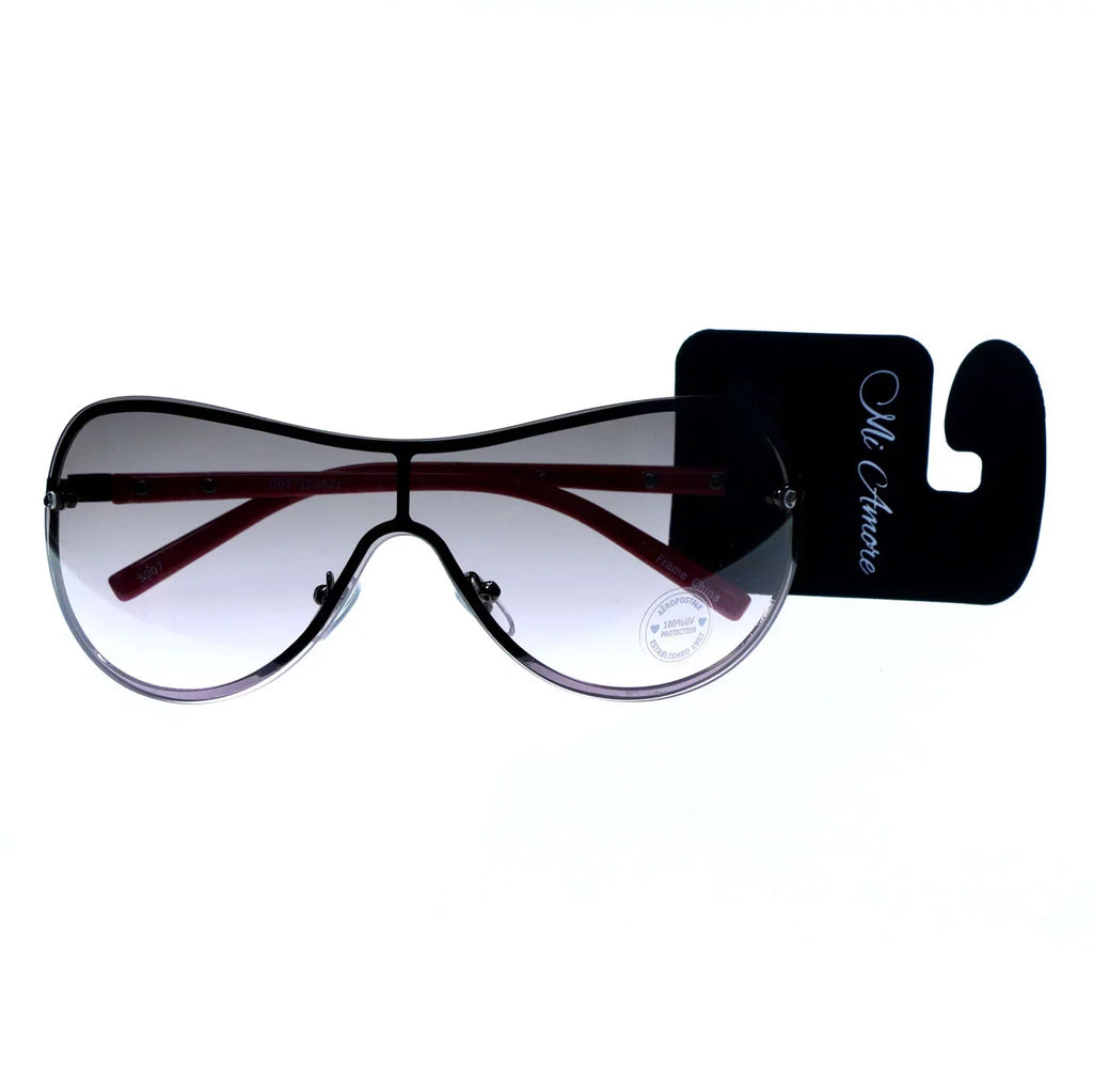 Mi Amore UV protection Goggle-Sizeunglasses Pink Frame/Pink Lens
