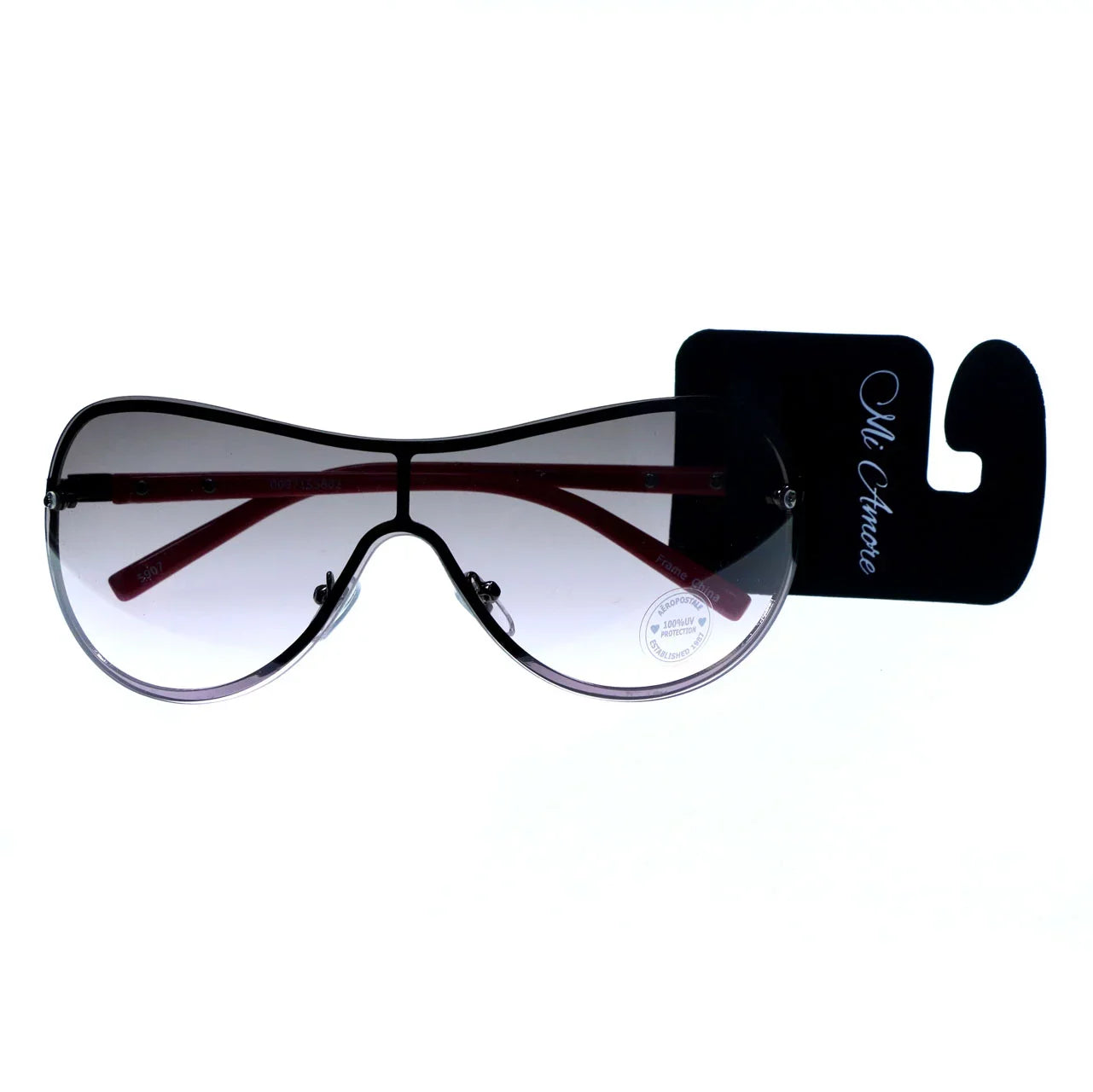 Mi Amore UV protection Goggle-Sizeunglasses Pink Frame/Pink Lens