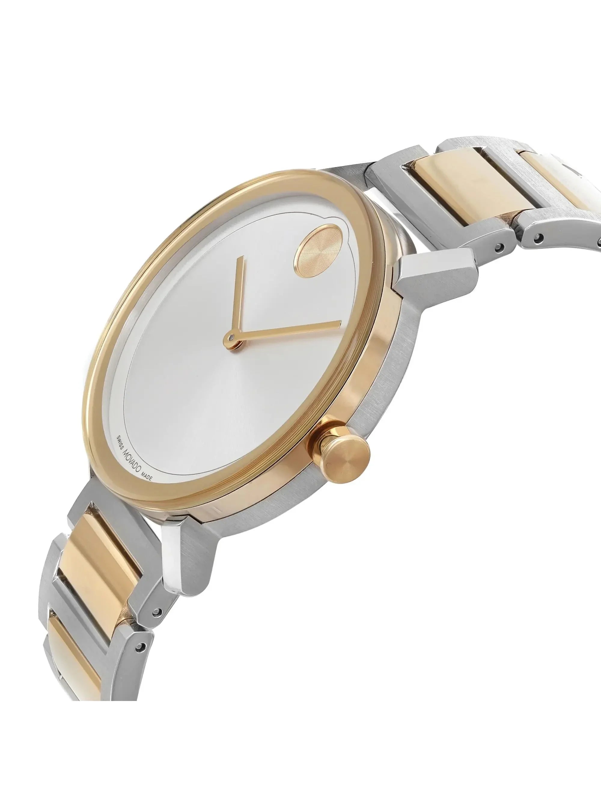 Pre-owned Movado BOLD Evolution PVD Quartz Men Watch 3600887 (Good)