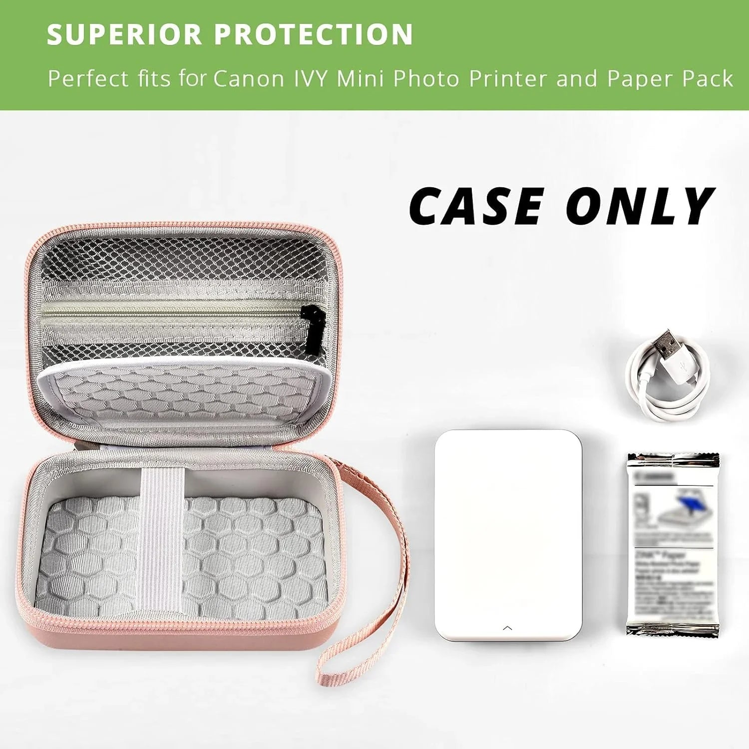 Case Compatible with Canon for Ivy/for Ivy 2 Mobile Mini CLIQ CLIQ+ CLIQ2 CLIQ+2 Instant Camera Printer,