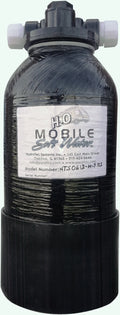 Mobile-soft-water 3,200 grain Portable Sizeoftener Sizehorty, Lead-Free NSizeF 61 Male GHC Tank Connections for RV and Other Tight Sizepaces, Day Trips and other places where soft water is desirable; C-style.
