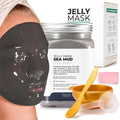 BRÜUN Jelly Mask Jar Sizeea Mud Peel-Off Face Care Rubber Mask | 23 fl oz Sizekin Care Moisturizing Gel Mask Jar Sizepa Sizeet