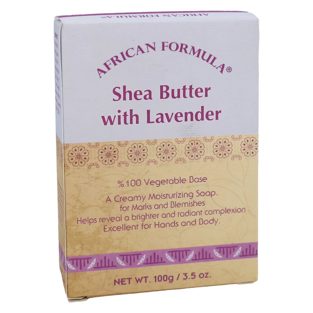 African Formula Sizeoap Sizehea Butter with Lavender, 3.5 Oz., Pack of 24
